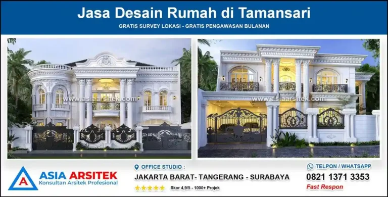 Jasa Desain Rumah di Tamansari