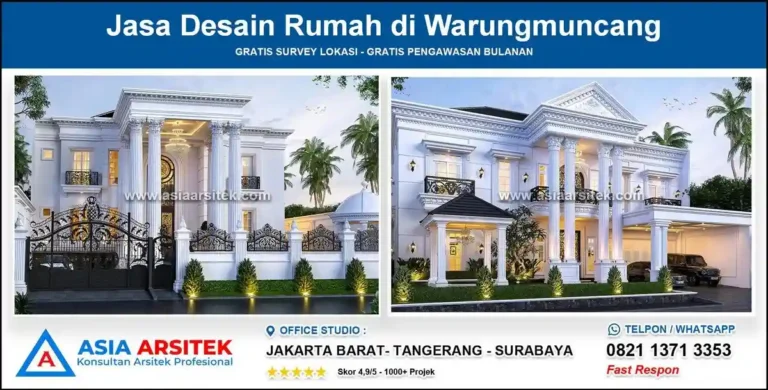 Jasa Desain Rumah di Warungmuncang