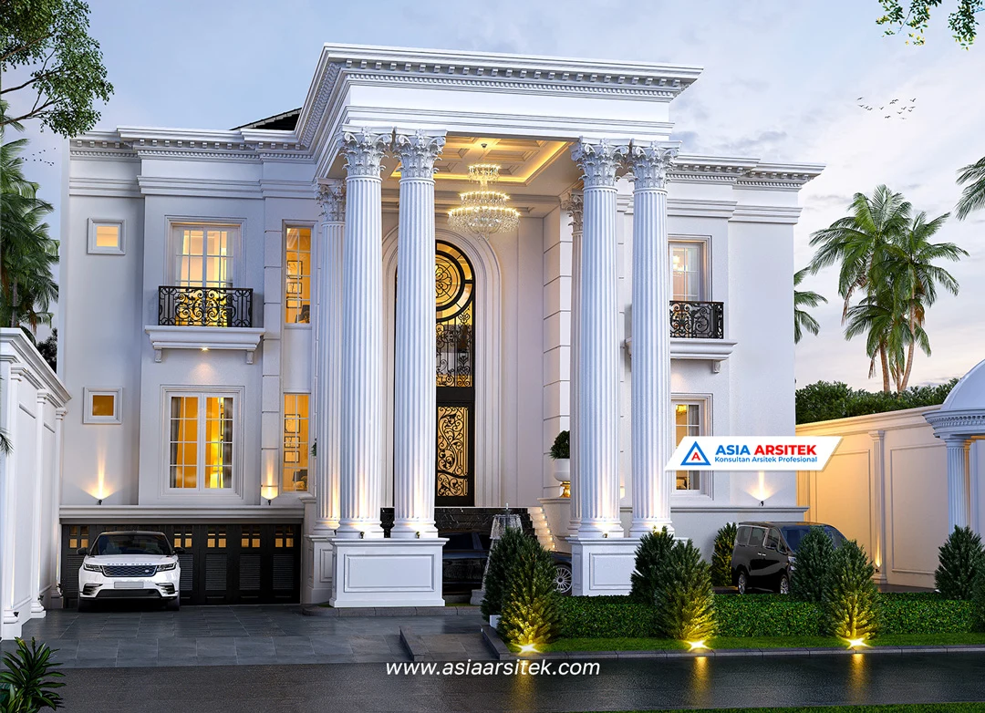 Jasa Konsultan Arsitek Desain Rumah Mewah Klasik Tangerang