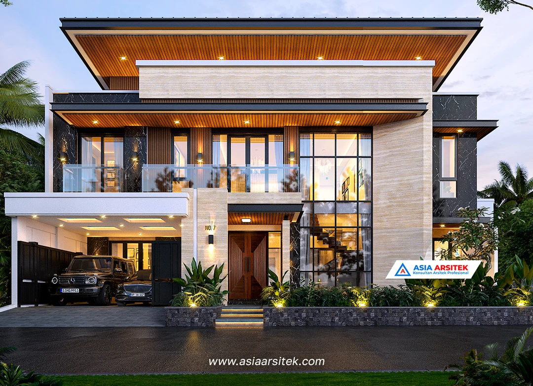 Jasa Konsultan Arsitek Desain Rumah Mewah Modern