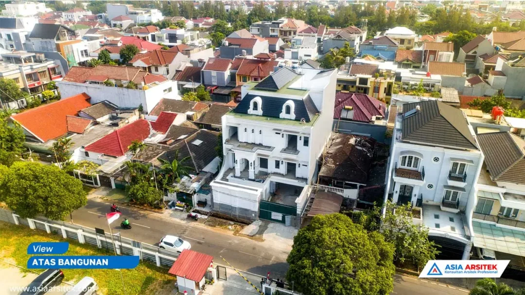 Pembangunan Rumah Tinggal Mewah Tropis 3 Lantai Di Jakarta Timur atas