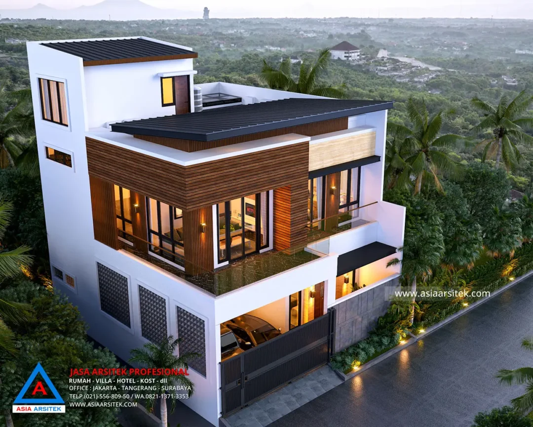 Jasa Arsitek Desain Rumah Minimalis 2 Lantai di Bogor Barat atas