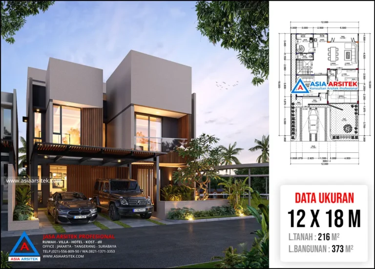 Jasa Arsitek Desain Rumah Minimalis 3 Lantai di Sentul Bogor