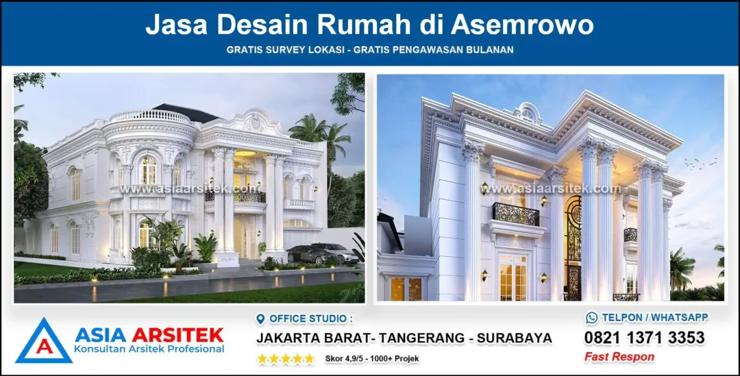 Jasa Desain Rumah di Asemrowo
