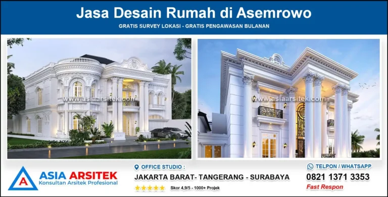 Jasa Desain Rumah di Asemrowo