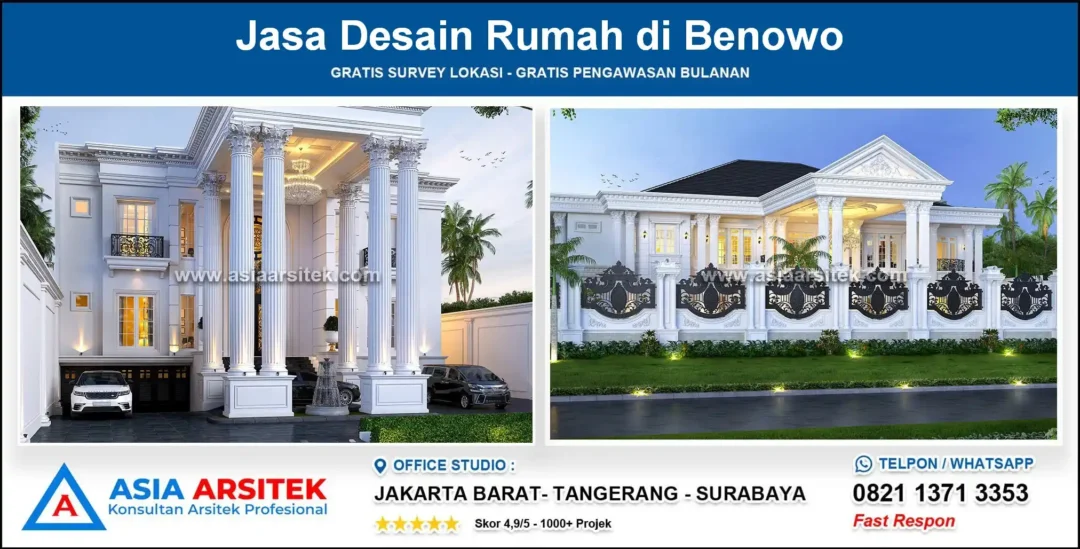 Jasa Desain Rumah di Benowo