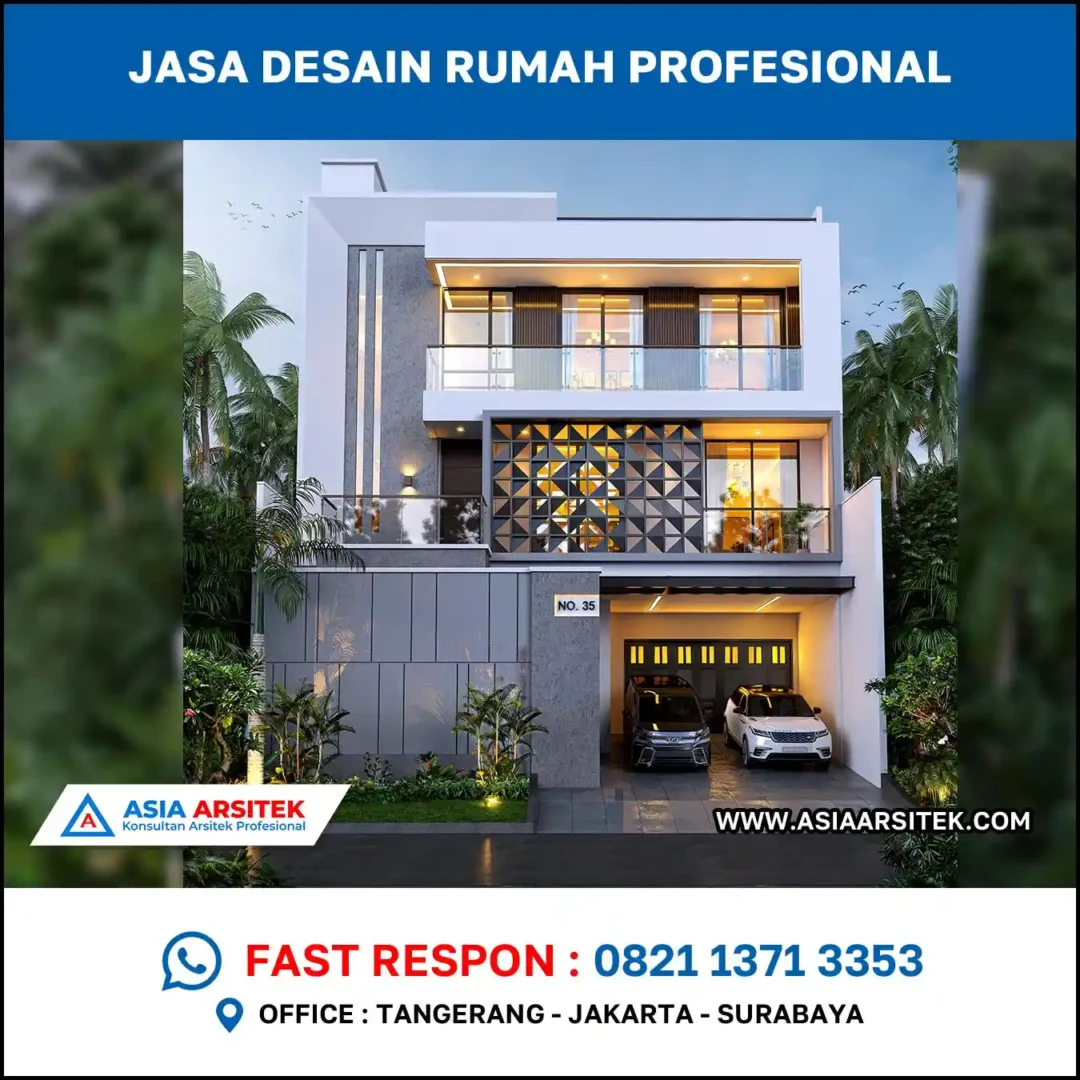 Jasa Desain Rumah di Bulak modern