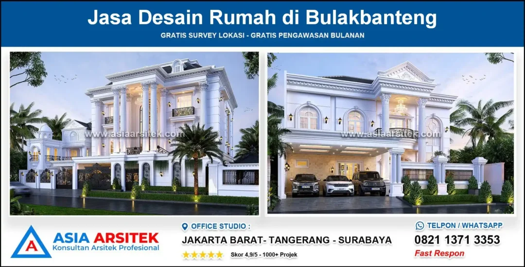 Jasa Desain Rumah di Bulakbanteng