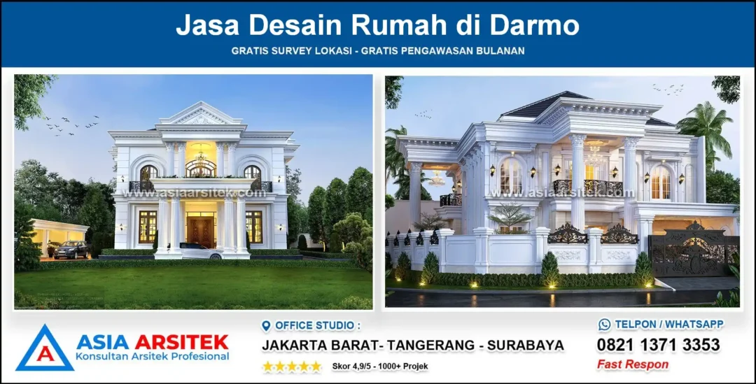 Jasa Desain Rumah di Darmo