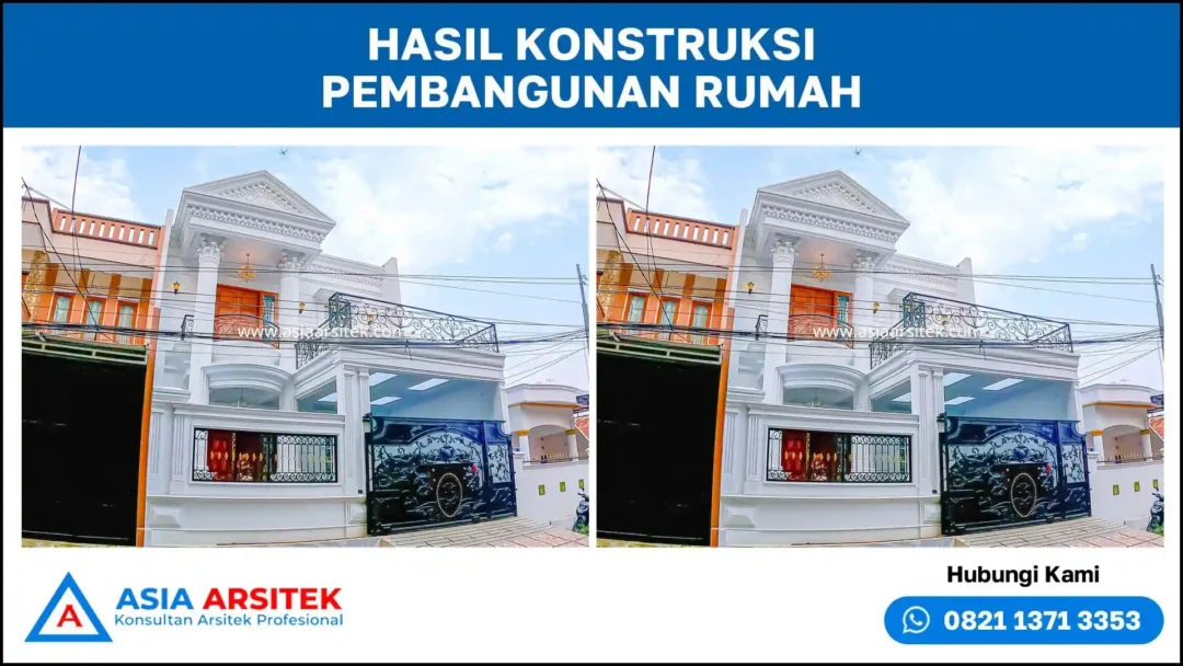 Jasa Desain Rumah di Dukuh Kupang realisasi desain rumah