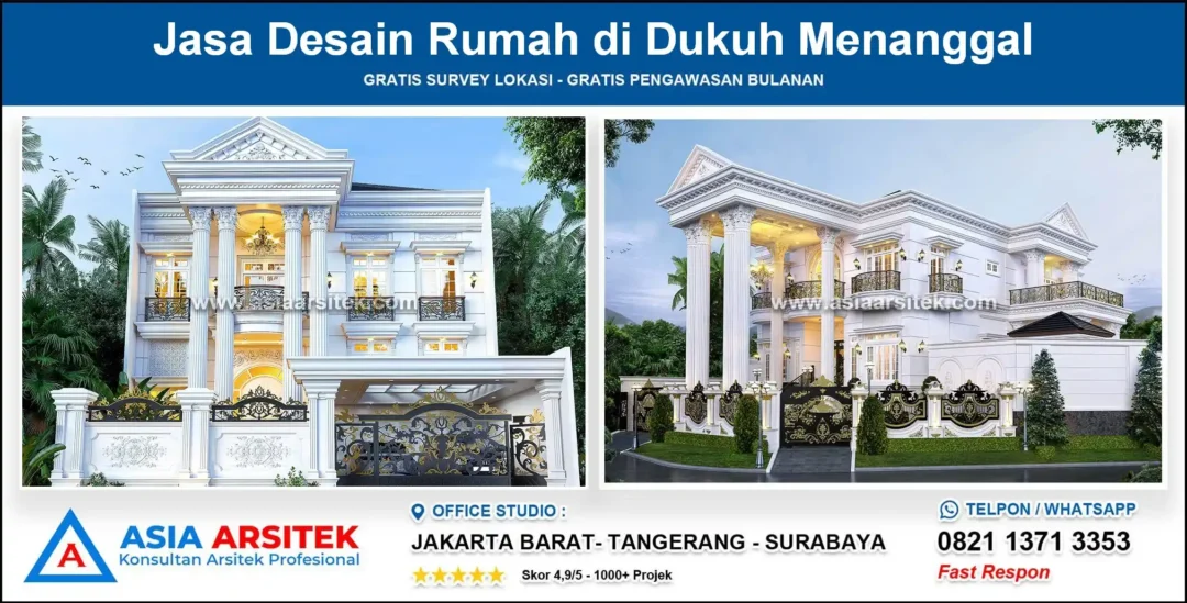 Jasa Desain Rumah di Dukuh Menanggal