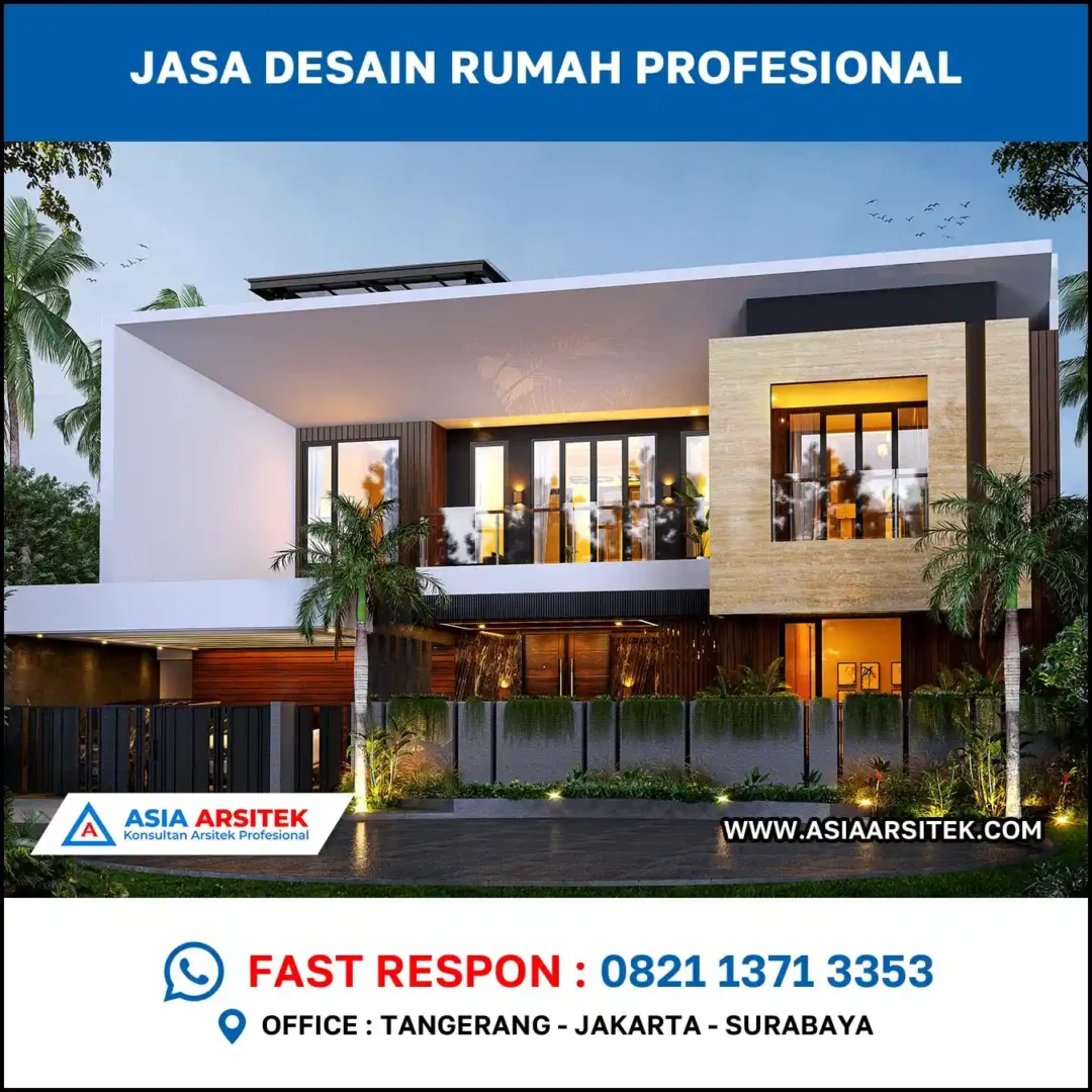 Jasa Desain Rumah di Dukuh Menanggal modern
