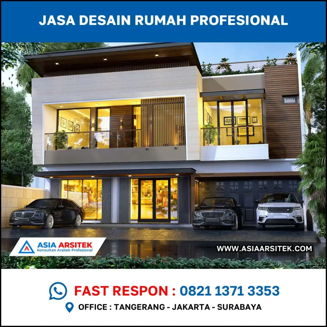 Jasa Desain Rumah di Dukuh Pakis minimalis