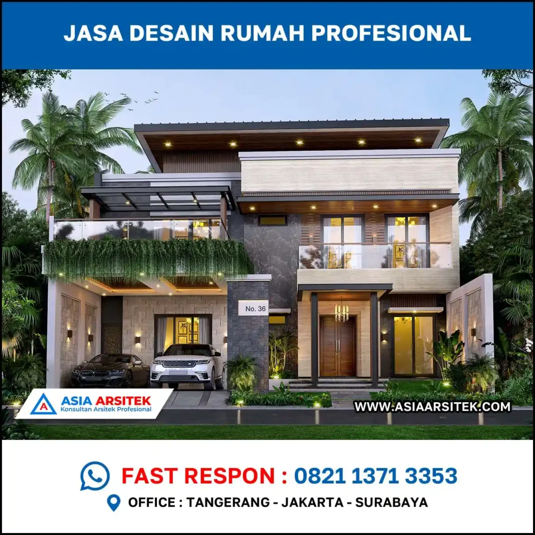 Jasa Desain Rumah di Dukuh Setro minimalis