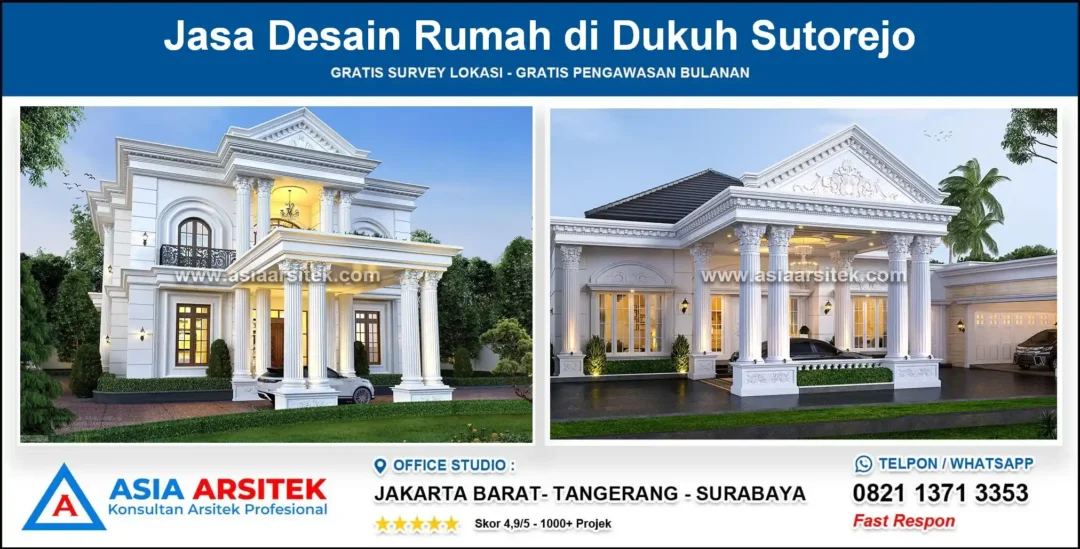 Jasa Desain Rumah di Dukuh Sutorejo