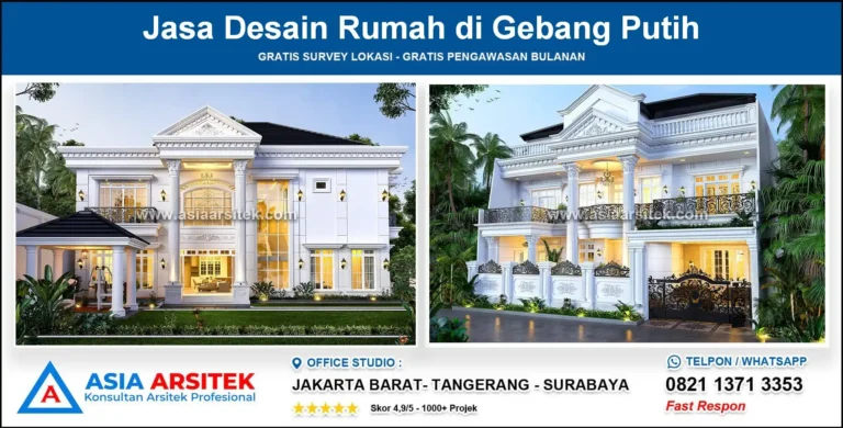 Jasa Desain Rumah di Gebang Putih