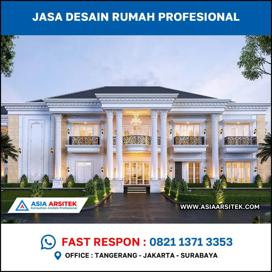 Jasa Desain Rumah di Genting Kalianak klasik
