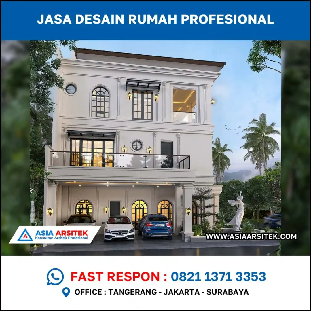 Jasa Desain Rumah di Jeruk mediterania