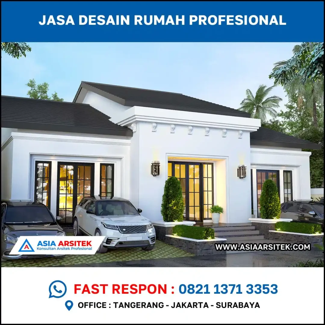 Jasa Desain Rumah di Kapasan mediterania