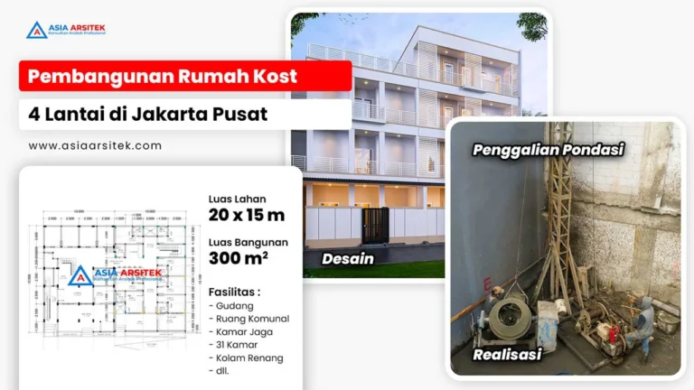 Realisasi Pembangunan Kos Kosan