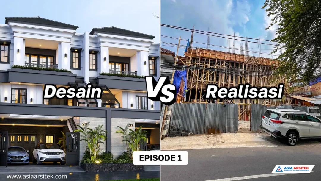 Pembangunan Rumah Tinggal Mewah Mediterania 3 Lantai di Jakarta Selatan ba