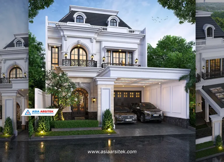 Jasa Arsitek Desain Rumah Tropis 2 Lantai di Pekalongan tbl