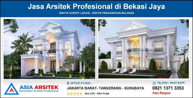 Jasa Arsitek Profesional di Bekasi Jaya