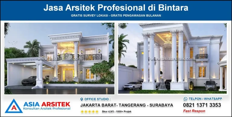 Jasa Arsitek Profesional di Bintara