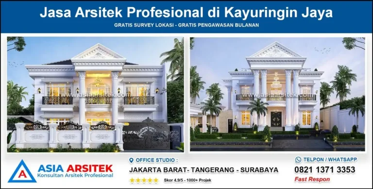 Jasa Arsitek Profesional di Kayuringin Jaya