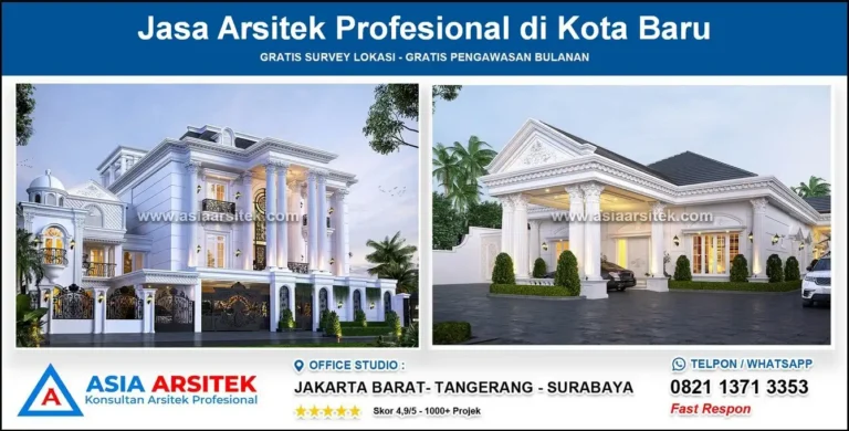Jasa Arsitek Profesional di Kota Baru