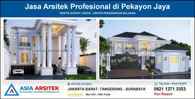 Jasa Arsitek Profesional di Pekayon Jaya
