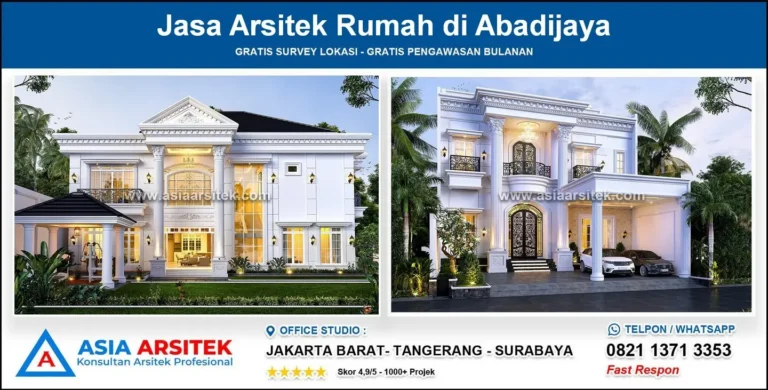 Jasa Arsitek Rumah di Abadijaya