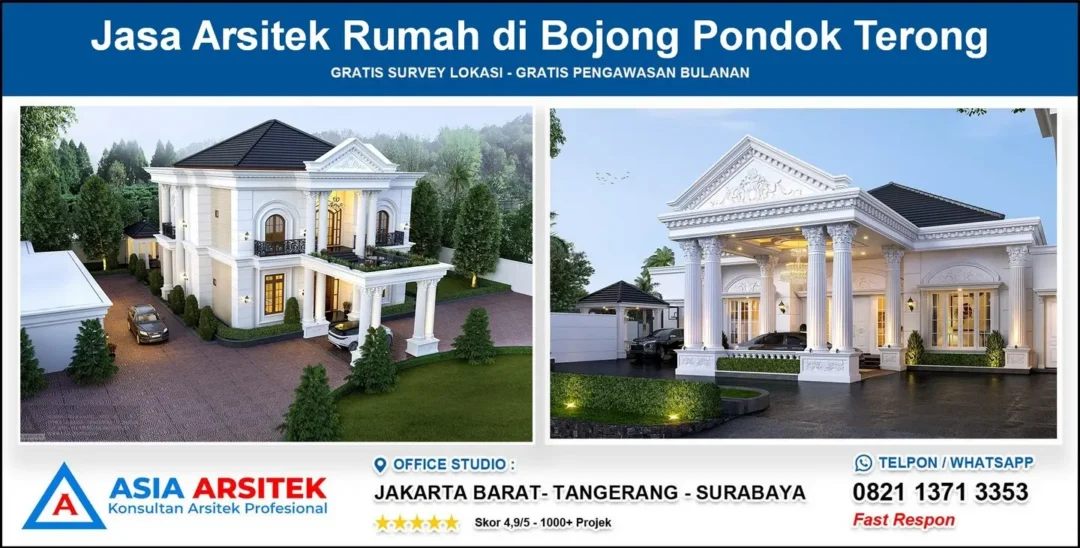 Jasa Arsitek Rumah di Bojong Pondok Terong