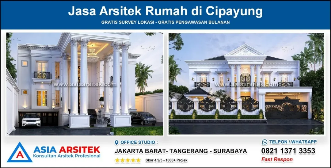 Jasa Arsitek Rumah di Cipayung