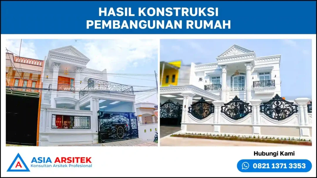 Jasa Arsitek Rumah di Cipayung Jaya realisasi desain rumah