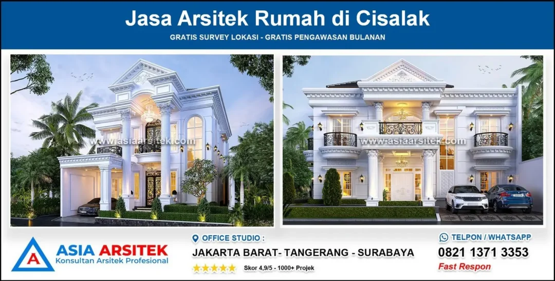 Jasa Arsitek Rumah di Cisalak