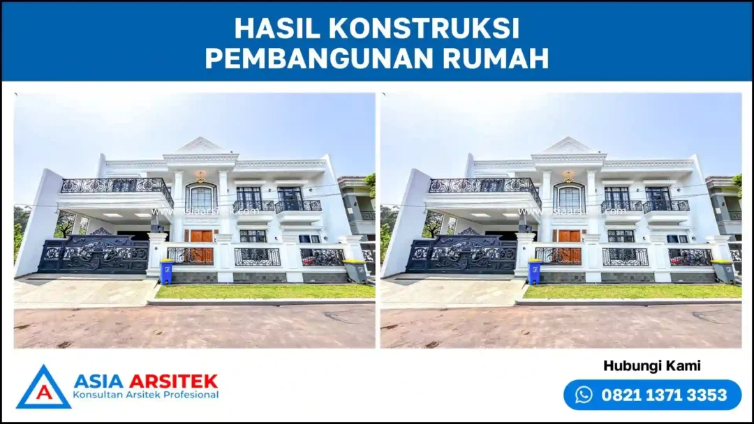 Jasa Arsitek Rumah di Cisalak realisasi desain rumah