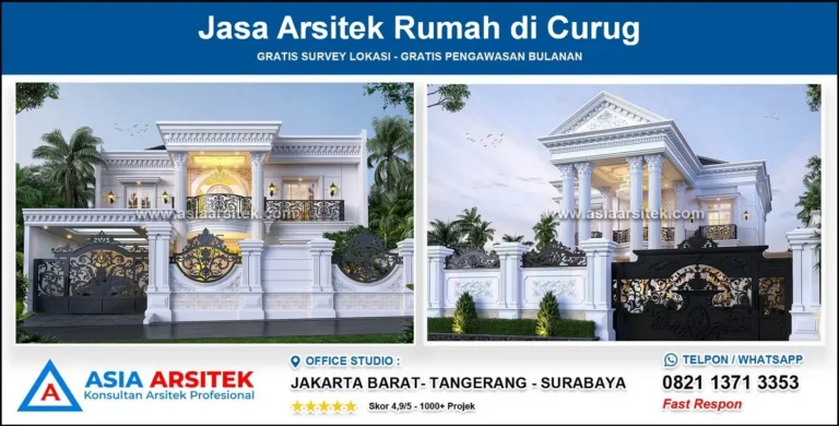 Jasa Arsitek Rumah di Curug