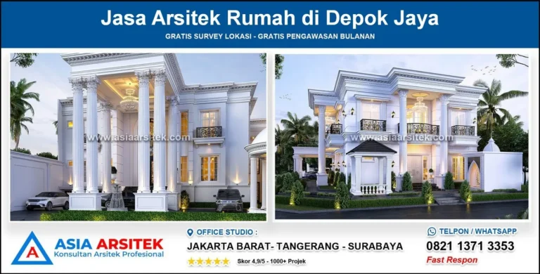 Jasa Arsitek Rumah di Depok Jaya