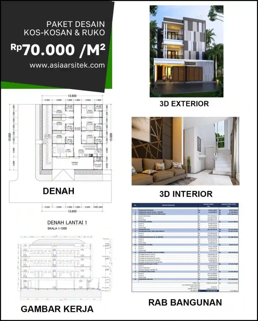 Jasa Arsitek Rumah di Depok Profesional biaya arsitek rumah