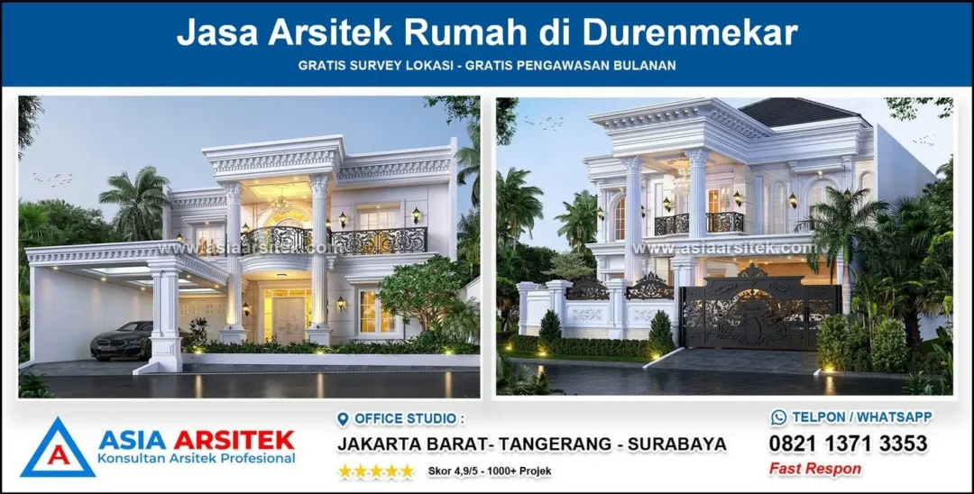 Jasa Arsitek Rumah di Durenmekar