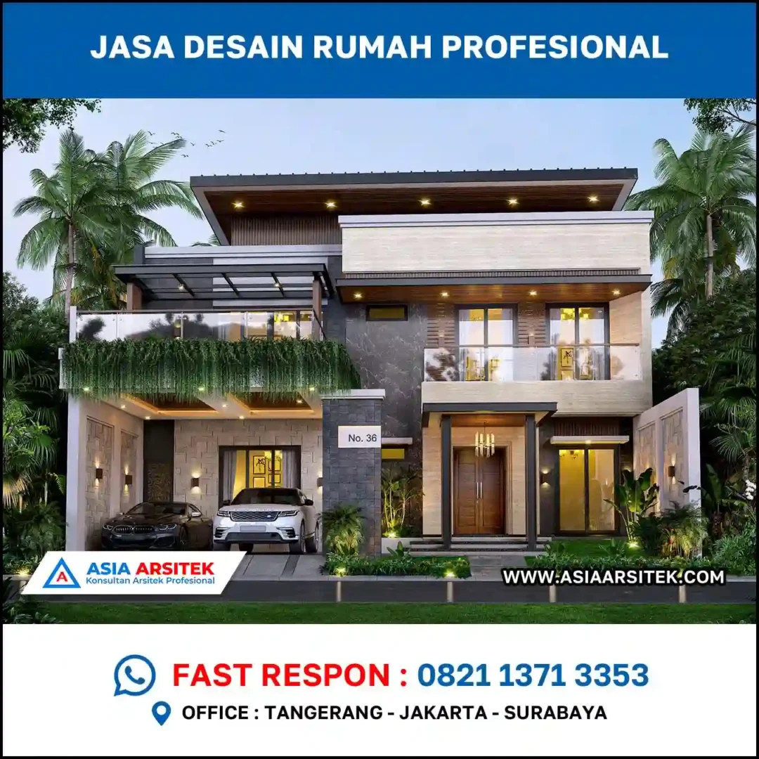 Jasa Arsitek Rumah di Gandul minimalis