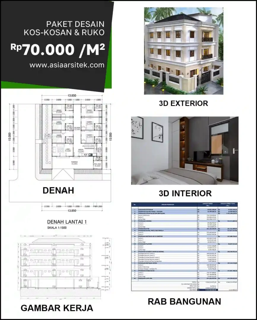 Jasa Arsitek Rumah di Grogol biaya arsitek rumah
