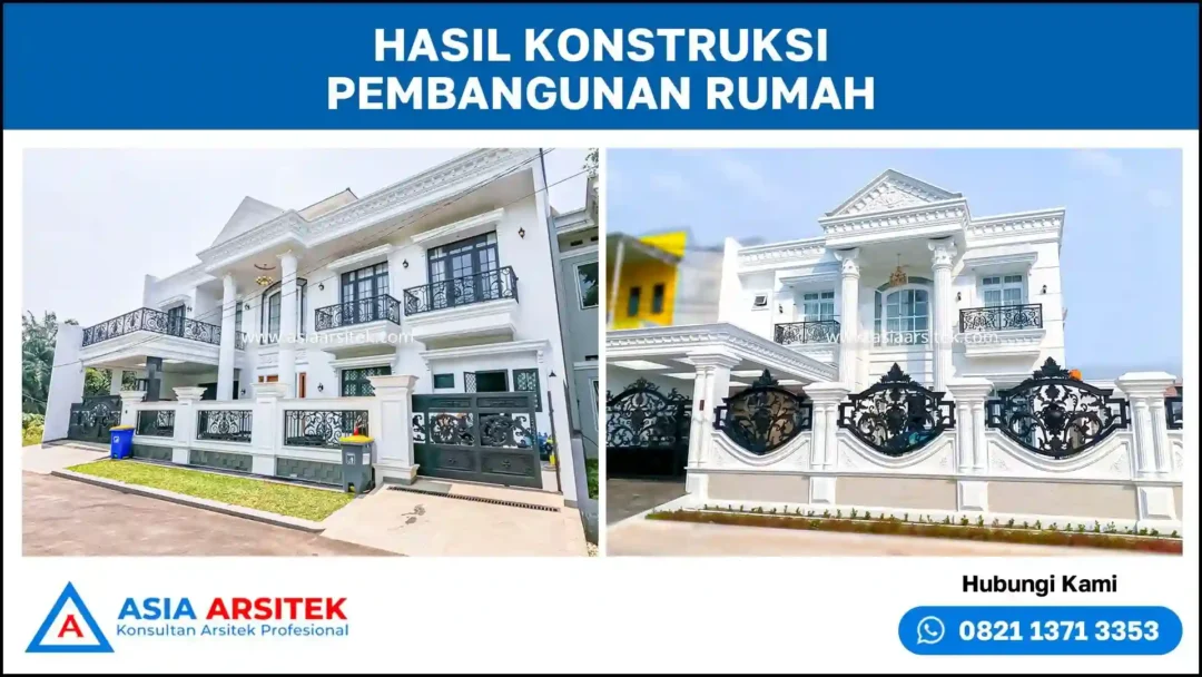 Jasa Arsitek Rumah di Harjamukti realisasi desain rumah