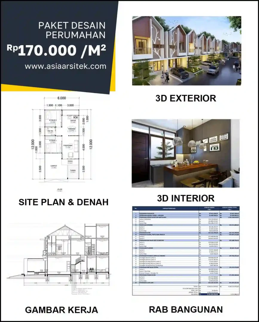 Jasa Arsitek Rumah di Jatisampurna