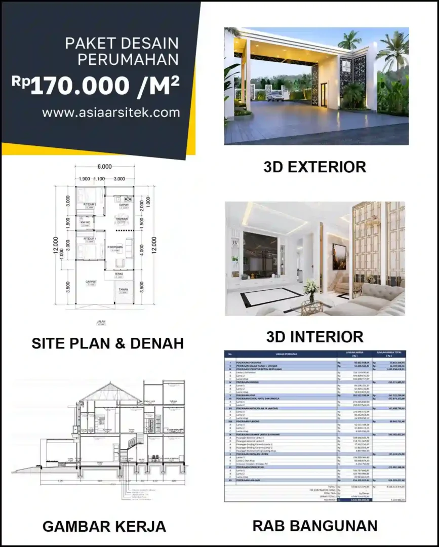 Jasa Arsitek Rumah di Jatimurni