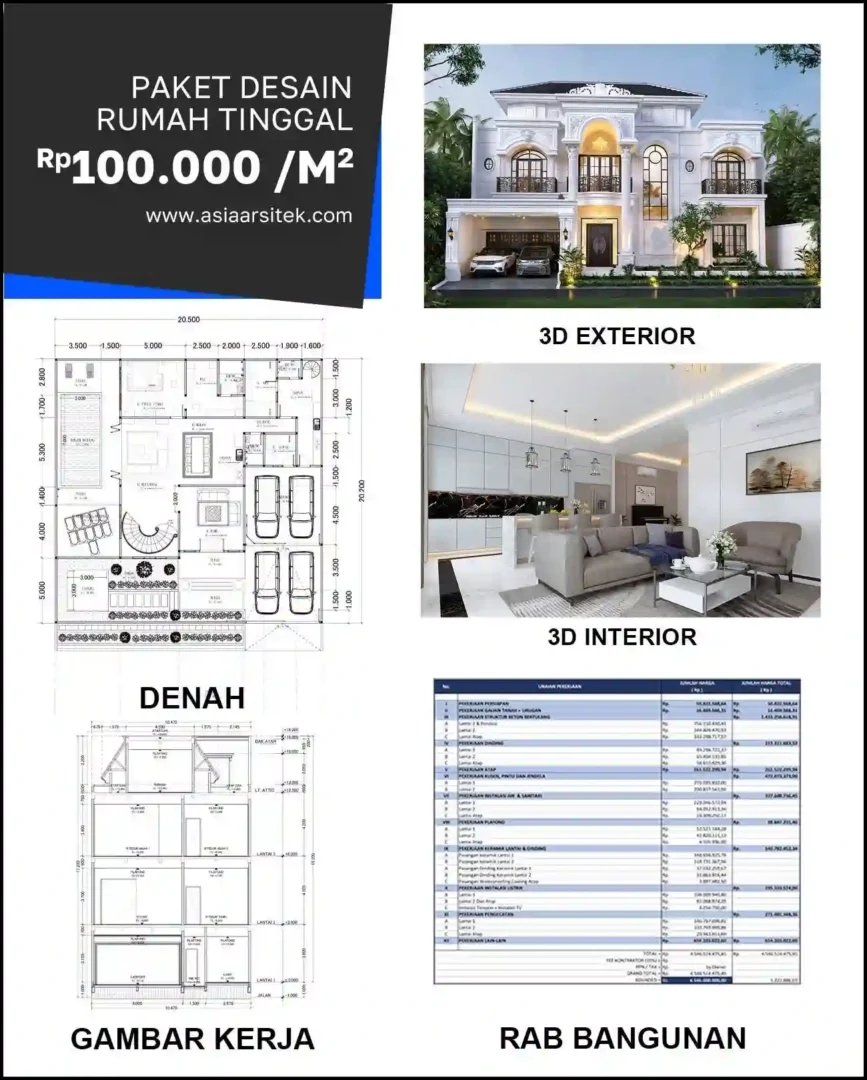 Jasa Arsitek Rumah di Jatirangga