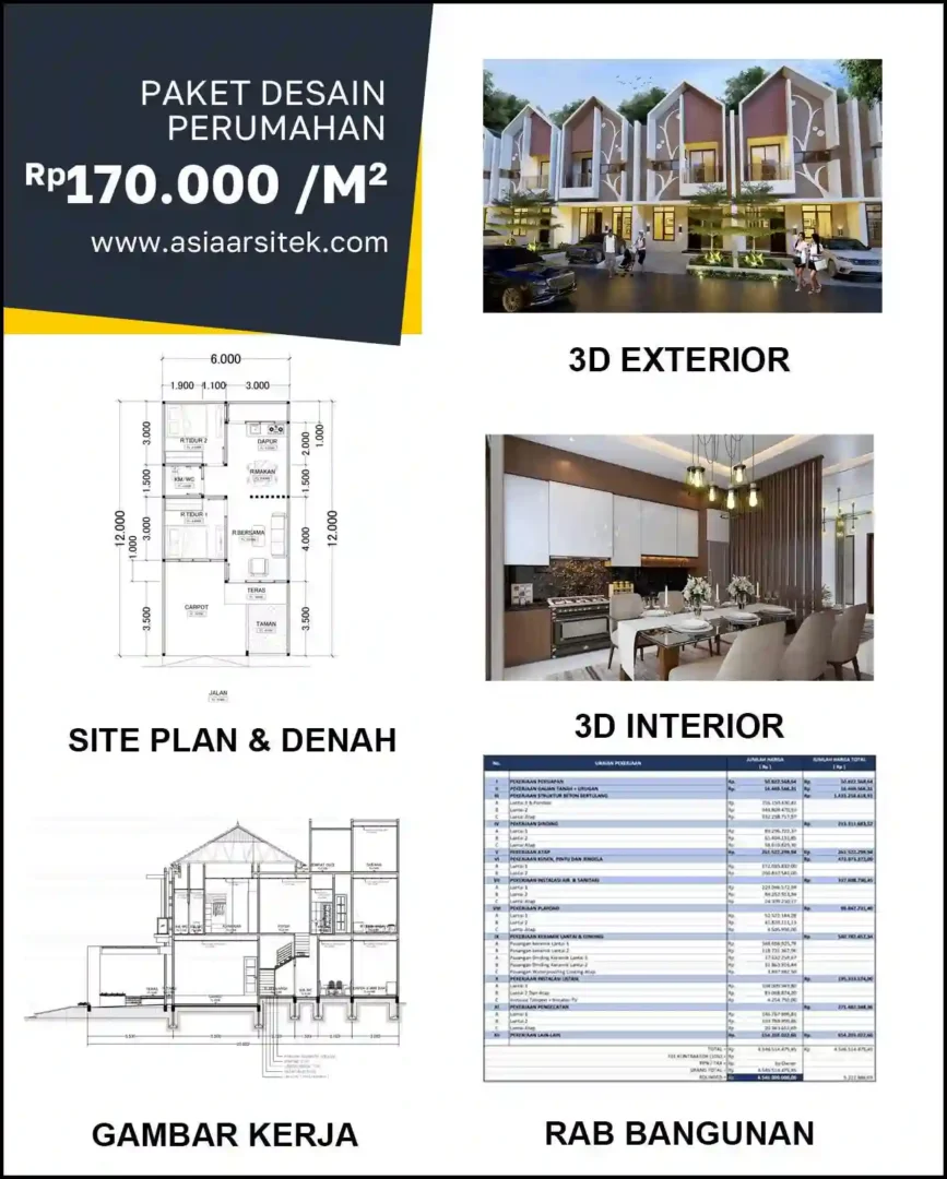 Jasa Arsitek Rumah di Jatirangga