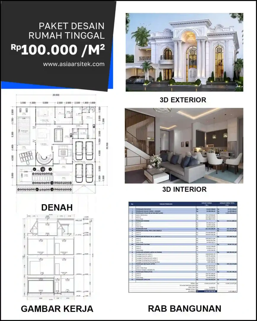 Jasa Arsitek Rumah di Jatiranggon