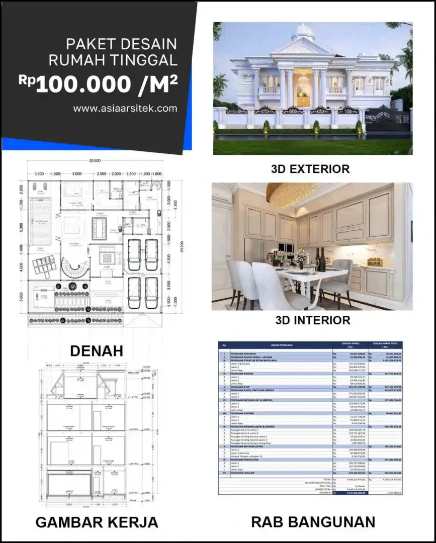 Jasa Arsitek Rumah di Jatirasa